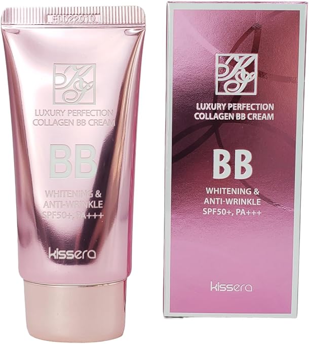 61h85gYxkPL._AC_SY679_ بی بی کرم کلاژن کیسرا Kissera Luxury Perfection Collagen BB Cream - تصویر 1