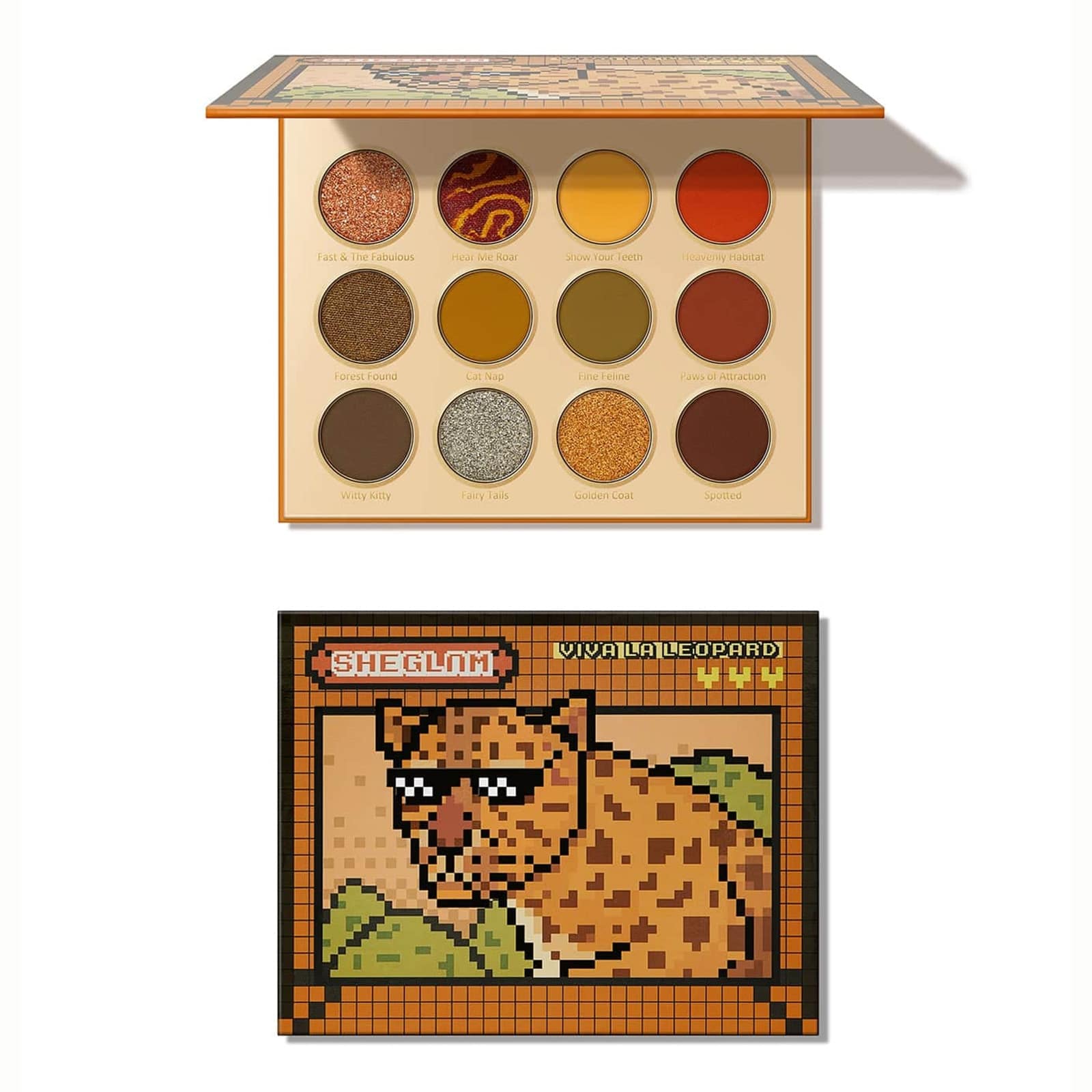PRODUCT_3-_Sheglam_Viva_La_Leopard_Palette.jpg پلت سایه wild heart شیگلم - تصویر 1