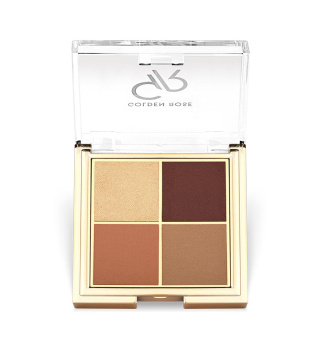 golden-rose-4-quattro-eyeshadow-palette-06-khanoumi-20231218153811400.jpg پلت سایه 4 تایی گلدن رز - تصویر 1