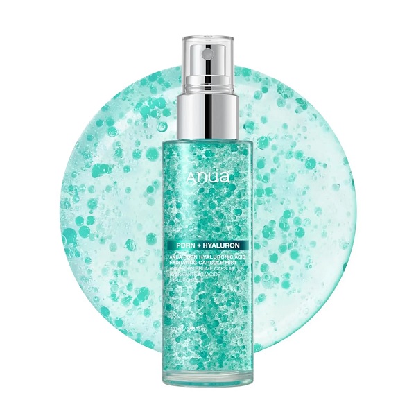 Anua-PDRN-Hyaluronic-Acid-Hydrating-Capsule-Mist.jpg سرم اسپری آبرسان کلاژن گلو PDRN آنوا - تصویر 1