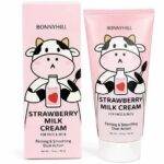 مرطوب کننده صورت و گردن بانی هیل مدل شیر و توت فرنگی 170ml