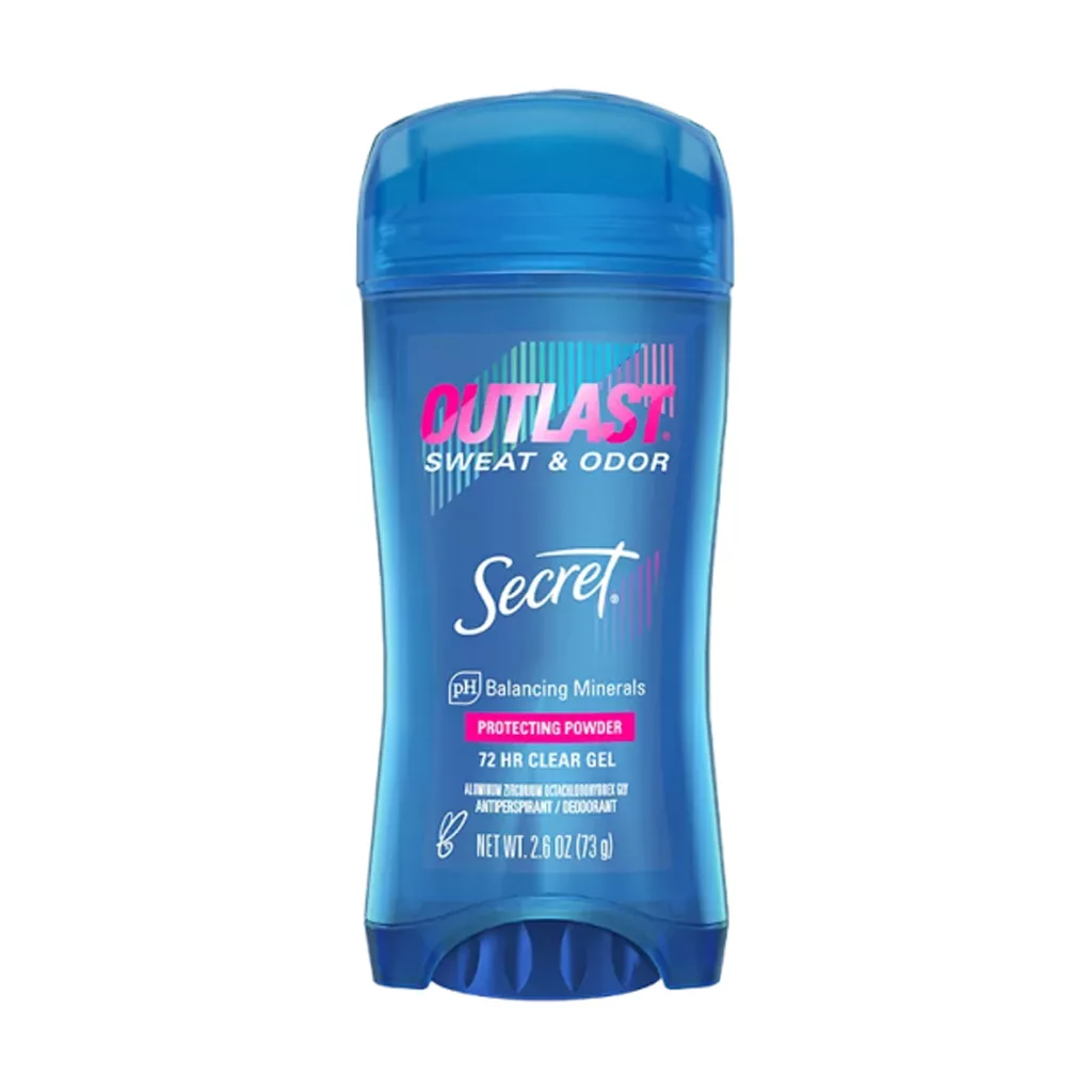 secret-out-last-sweat-odor-protecting-powder مام ژله ای سکرت زنانه - تصویر 1