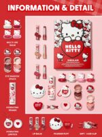 مجموعه آرایشی شیگلم مدل Hello Kitty بسته 15 عددی - تصویر 3